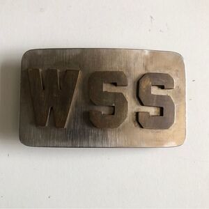 WSS Metal Belt Buckle